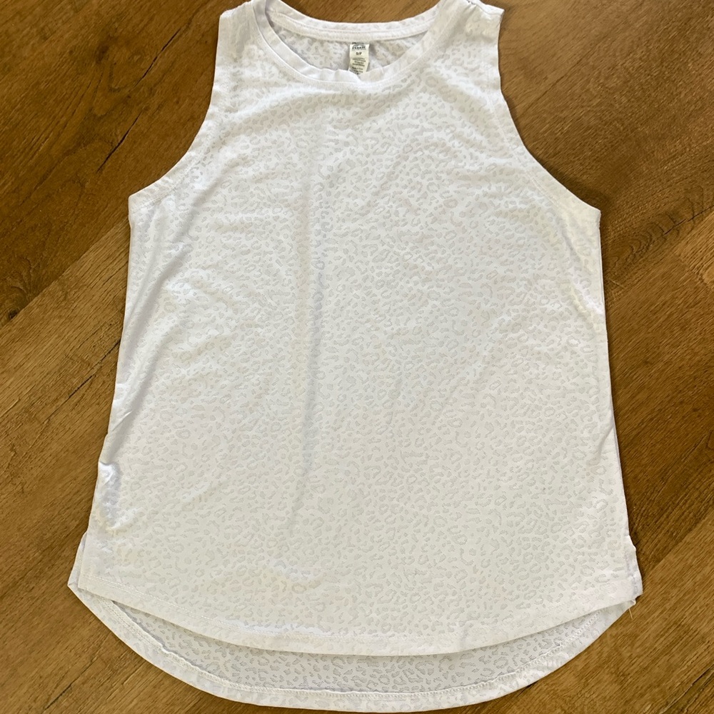 RBX White Textured Tank Top, size S